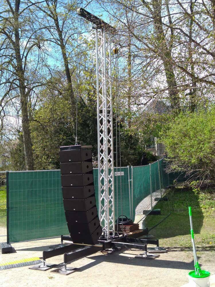 NEU: Lautsprechertürme für Open-Air-Veranstaltungen 2021